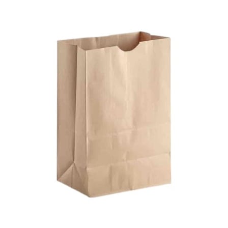 16 lb Natural kraft paper grocery sack, 75#BW.jpg