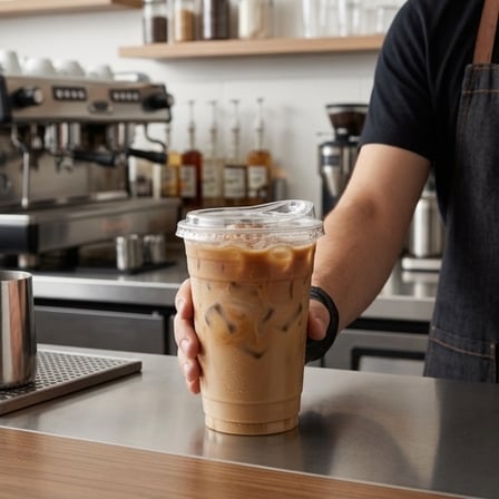 16 oz Clear PET Plastic Cold Cup - (1000/Case) product image