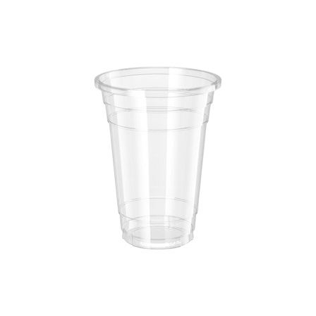 16 oz Clear PET Plastic Cold Cup - (1000/Case) - Thumbnail 1