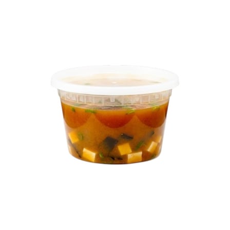16 Ounces Clear PP Plastic Round Deli Container with Airtight Lid.jpg