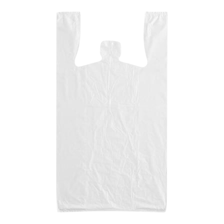16 Standard Size Clear Unprinted Standard-Duty Plastic T-Shirt Bag..png