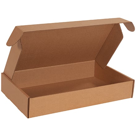 16 x 10 x 2 3/4" Kraft Deluxe Literature Mailers