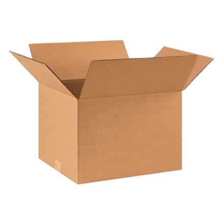 17 1/2 x 14 3/4 x 12 1/2" Corrugated Boxes