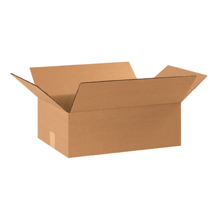 17 1/4 x 11 1/4 x 5" Flat Corrugated Boxes