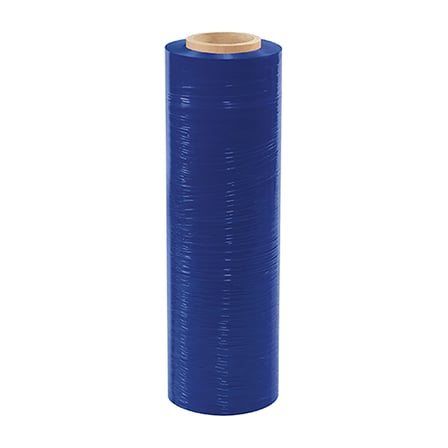 18" x 120 Gauge x 1000' Blue Cast Hand Stretch Film