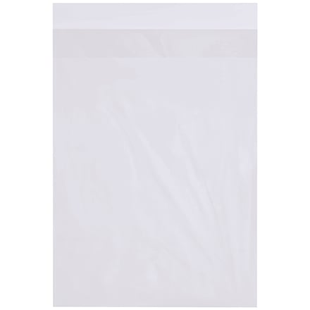 18 x 24" - 2 Mil Flap Lock Poly Bags