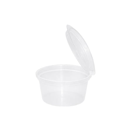 2 Ounces Clear PP Plastic Portion Cup with Hinged Lid.jpg