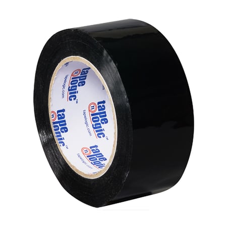 2" x 110 yds. Black (6 Pack) Carton Sealing Tape – 2.2 Mil