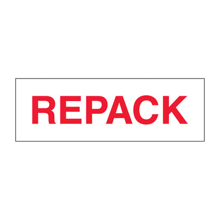 2" x 110 yds. - "Repack" Messaged Carton Sealing Tape – 2.2 Mil
