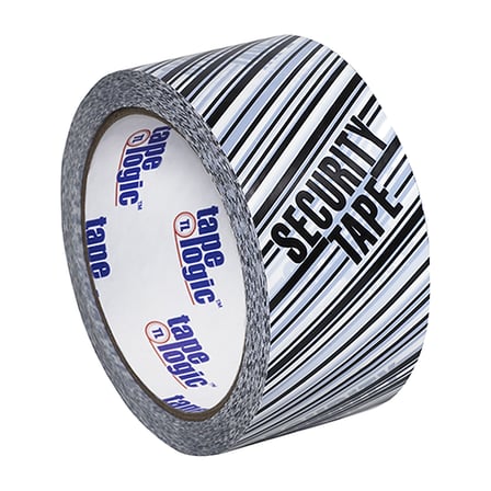 2" x 110 yds. - "Security Tape" Print Security Tape – 2.5 Mil