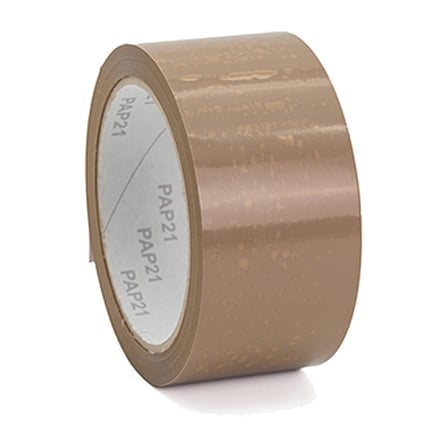 2" x 110 yds. Tan (6 Pack) Acrylic Tape – 1.8 Mil