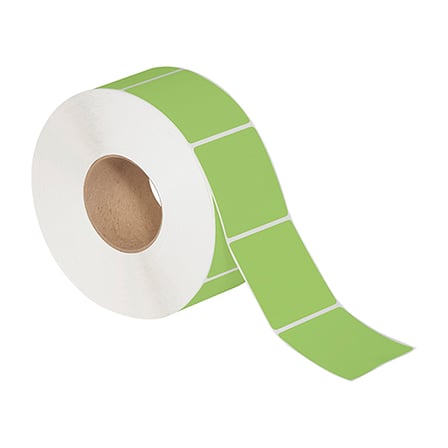 2 x 3" Green Thermal Transfer Labels