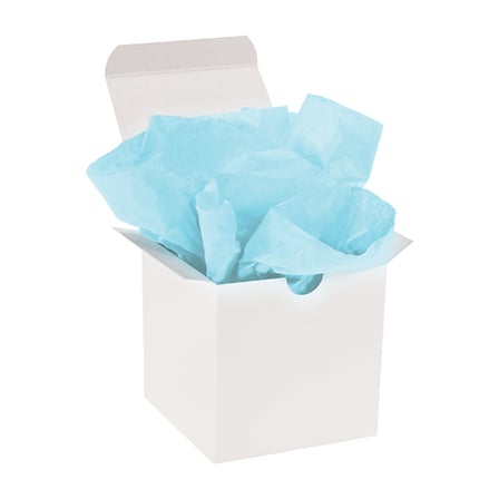 20 x 30" Light Blue Gift Grade Tissue Paper