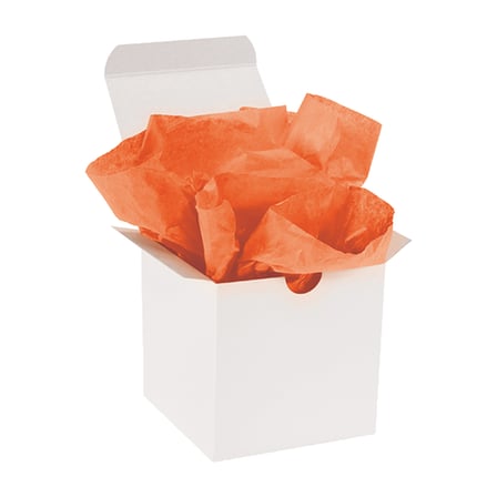 20 x 30" Orange Gift Grade Tissue Paper