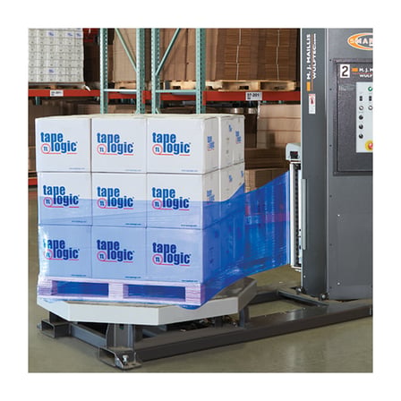 20" x 80 Gauge x 6000' Blue Cast Machine Stretch Film