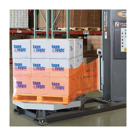 20" x 80 Gauge x 6000' Orange Cast Machine Stretch Film