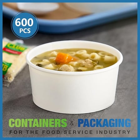 Hot soup served in 21 oz white paper food container.jpg