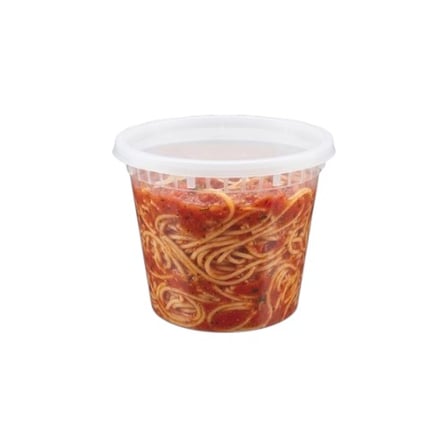 24 Ounces Clear PP Plastic Round Deli Container with Airtight Lid.jpg
