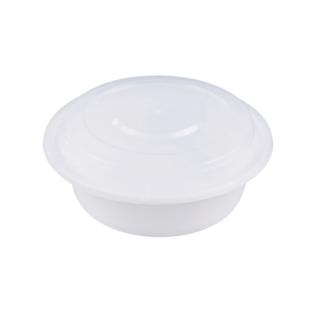 24 oz Translucent Deli Container with Lid