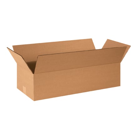 24 x 10 x 6" Flat Corrugated Boxes