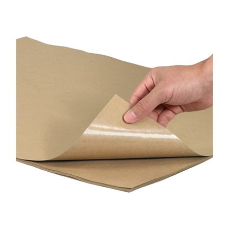24 x 36" - 50 lb. Poly Coated Kraft Paper Sheets