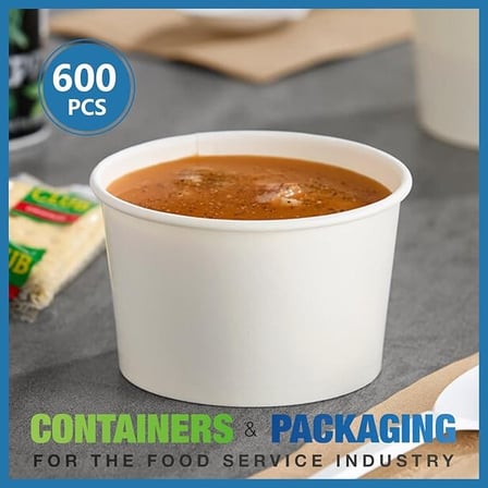 Hot soup served in 25 oz white paper food container.jpg