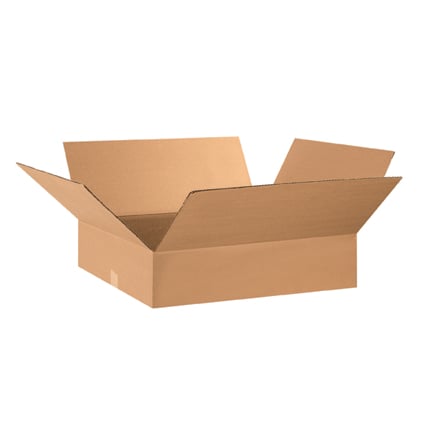28 x 17 x 5" Flat Corrugated Boxes