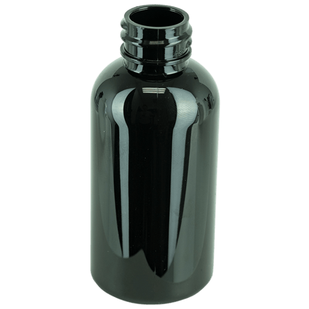 2oz AMBER Boston Round PET Plastic Bottle (1,150/case)