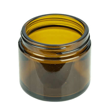 2oz Amber Glass Jar 53-400(168/case)