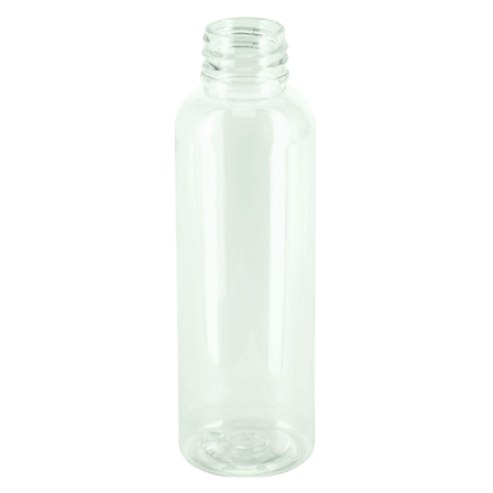 2oz Clear Cosmo Round PET Plastic Bottle 20-410(900/case)