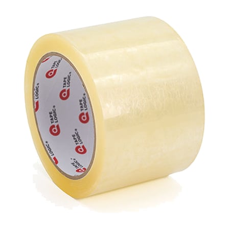3" x 110 yds. Clear (6 Pack) Cold Temperature Tape – 1.7 Mil