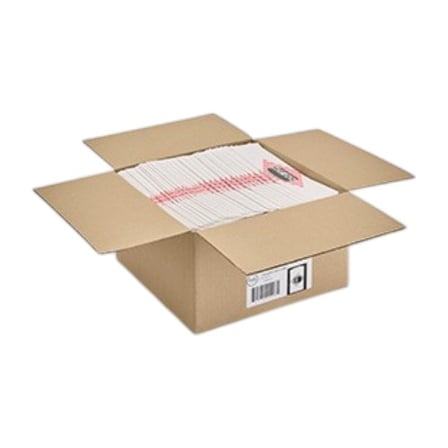 Case of 3″ x 2″ x 12″ White paper Grease-resistant hot dog bag.jpg