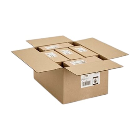 Case of 3″ x 2″ x 8.75″ White paper Grease-resistant hot dog bag.jpg