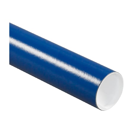 3 x 24" Blue Tubes with Caps