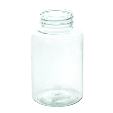 300cc Clear PET Plastic Packer Bottle 45-400(240/case)