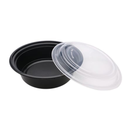 32 oz. Microwavable meal prep round container with clear lid.jpg