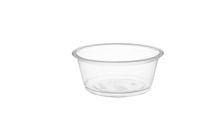 3.25 oz. Clear Plastic Portion Cups / Souffle Cups - (2500/Cases)