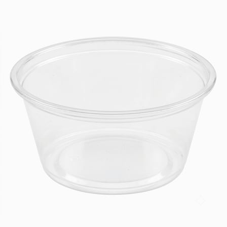 3.25 oz Clear PP Plastic Portion Cup - (2500/Case) - Image 1 of 1