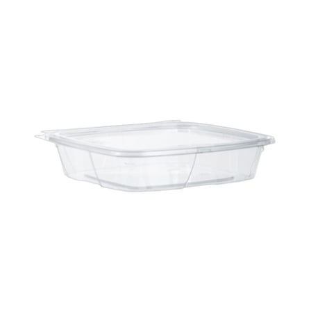 35 Ounces PET Plastic Tamper-Evident Food Container with Hinged Lid.jpg