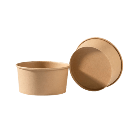 36 oz Round Kraft Paper Bowl