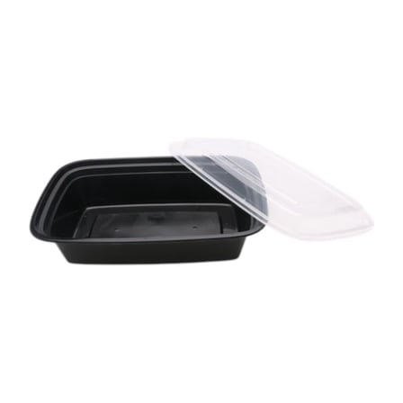 38 oz. Rectangular meal prep container with clear lid.jpg