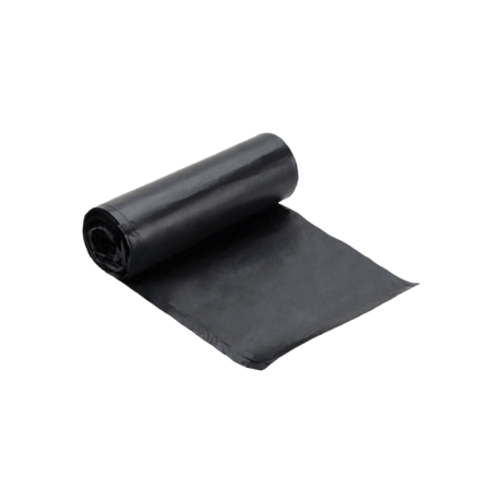 38" x 58" Heavy Duty Black Trash Bag / Can Liner - 100/Case