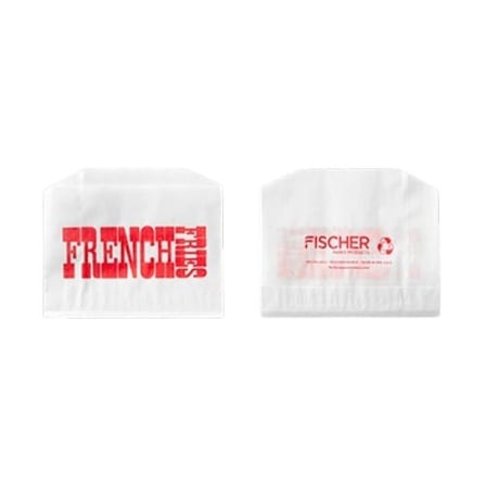 4.5″ x 3.5″ Printed french fry bag, Grease-resistant.jpg