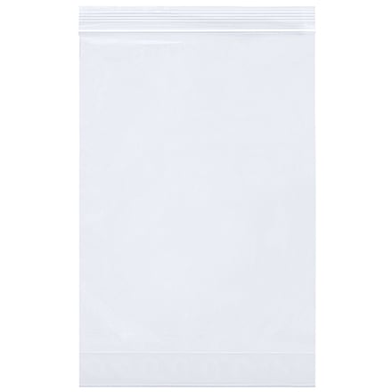4 x 2 x 6" - 2 Mil Gusseted Reclosable Poly Bags