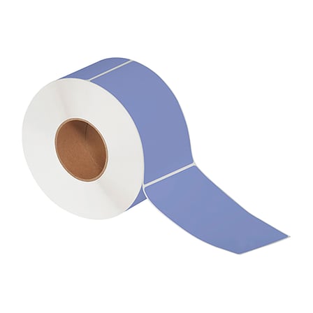 4 x 6 1/2" Purple Thermal Transfer Labels