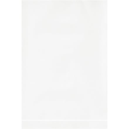 4 x 6" - 2 Mil White Flat Poly Bags (100 Pack)