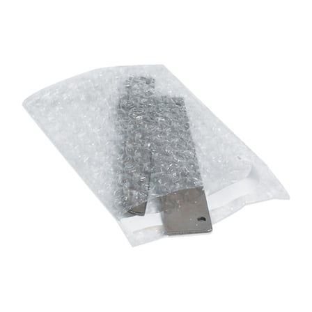 4 x 7 1/2" Self-Seal Bubble Pouches (1100 Quantity Per Case)