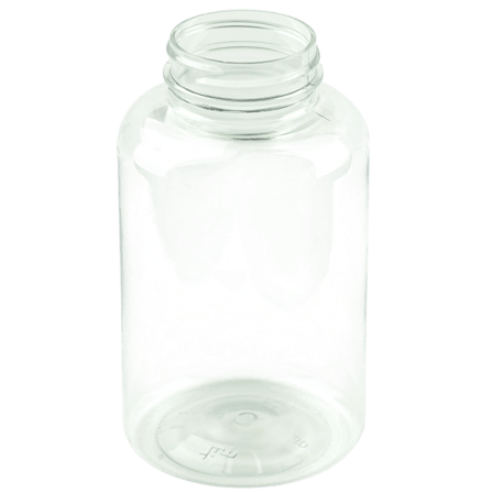 400cc Clear PET Plastic Packer Bottle 45-400 (220/case)