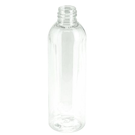 4oz (120ml) Cosmo Round PET Plastic Bottle 20-410(504/case)
