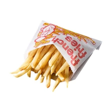 5.5″ x 1″ x 4″ Printed Grease-resistant french fry bag.jpg